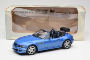 BMW Z3 M Roadster Med Bagagebærer Blå Metallic UT Models 1:18 20416 Metal — billede 8 af 8