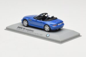 BMW Z3 Roadster 2.8 Blå Minichamps 1:43 BMW003 Metal — billede 3 af 4