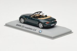 BMW Z3 Roadster 2.8 Mørkegrøn Minichamps 1:43 80429421514 Metal — billede 3 af 4