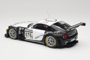 BMW Z4 #676 H. Stuck / J. Hennerici / D. Hurtgen Team Schubert Nürburgring 24 Hours 2006 AUTOart 1:18 80649 Metal — billede 5 af 6