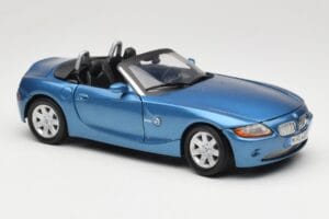 BMW Z4 E85 Blå Metallic Motormax 1:18 73144 Metal — billede 6 af 8