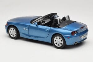 BMW Z4 E85 Blå Metallic Motormax 1:18 73144 Metal — billede 7 af 8