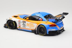 BMW Z4 E89 GT3 #46 Mills Racing M. Wittmer / A. Mills Pirelli World Challenge Sprint X-Series 2016 Minichamps 1:18 151162346  — billede 5 af 6