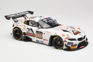 BMW Z4 E89 GT3 #888 Triple Eight Racing L. Mowle / J. Ratcliffe 24 Hours of Spa 2015 Minichamps 1:18 151152388 Metal — billede 4 af 6