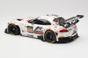 BMW Z4 E89 GT3 #888 Triple Eight Racing L. Mowle / J. Ratcliffe 24 Hours of Spa 2015 Minichamps 1:18 151152388 Metal — billede 5 af 6