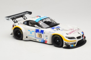 BMW Z4 GT3 #19 Team Schubert J. Muller / D. Muller ADAC 24 Hours Nurburgring 2012 Minichamps 1:18 151122319 Metal — billede 4 af 6