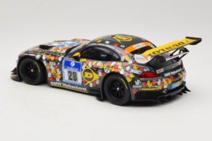BMW Z4 GT3 #28 Team Walkenhorst J. Stuck / Sandritter ADAC 24 Hours Nurburgring 2014 Minichamps 1:18 151142328 Metal — billede 5 af 6