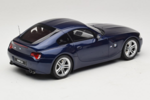 BMW Z4 M E86 Coupe Interlagos Blue Metallic Otto 1:18 OT499 Resin — billede 2 af 6