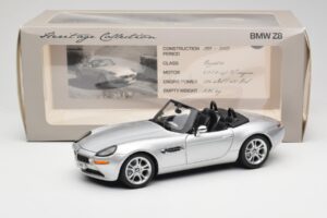 BMW Z8 E52 Cabriolet Sølv Kyosho 1:18 80432411551 Metal — billede 8 af 8