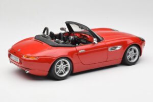 BMW Z8 E52 Rød Metallic Bburago 1:18 18-12032 Metal — billede 3 af 8
