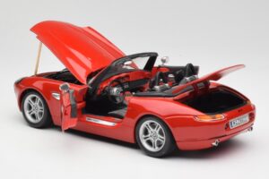 BMW Z8 E52 Rød Metallic Bburago 1:18 18-12032 Metal — billede 5 af 8