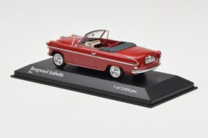Borgward Isabella Cabriolet Rød Minichamps 1:43 400096060 Metal — billede 3 af 4