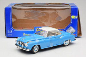 Borgward Isabella Coupe Blå Revell 1:18 08859-P1 Metal — billede 6 af 6
