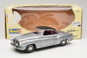 Borgward Isabella Coupe Grå & Sort Revell 1:18 8989 Metal — billede 2 af 8