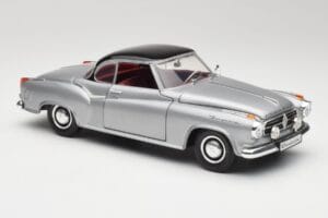 Borgward Isabella Coupe Grå & Sort Revell 1:18 8989 Metal — billede 6 af 8