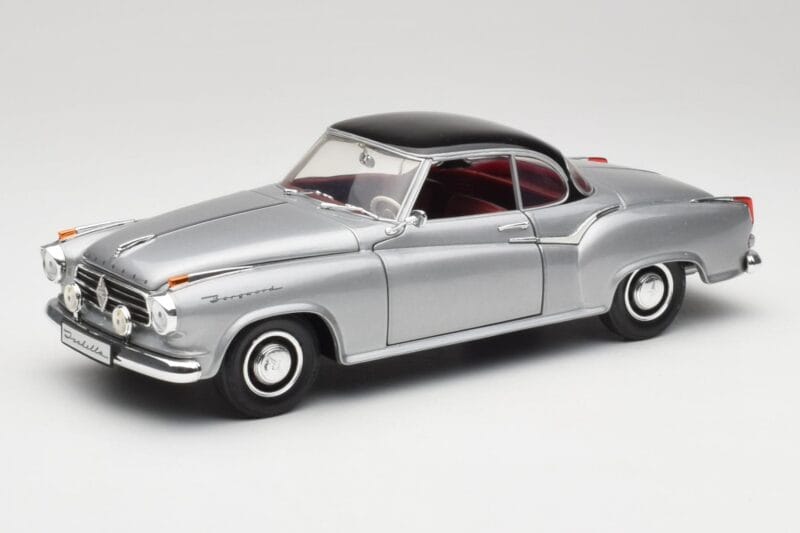 Borgward Isabella Coupe Grå & Sort Revell 1:18 8989 Metal