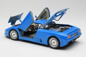 Bugatti EB110 Blå Bburago 1:18 3035 Metal — billede 6 af 8