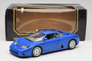 Bugatti EB110 Mørkeblå Bburago 1:18 3035-DB Metal — billede 8 af 8