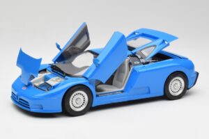 Bugatti EB110 GT Blå Anson 1:18 30303-W Metal — billede 2 af 8