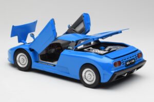 Bugatti EB110 GT Blå Anson 1:18 30303-W Metal — billede 5 af 8