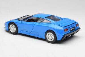 Bugatti EB110 GT Blå Anson 1:18 30303-W Metal — billede 7 af 8