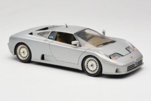 Bugatti EB110 Sølv Bburago 1:18 3035-S Metal — billede 6 af 8