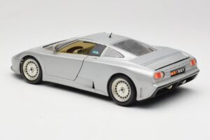 Bugatti EB110 Sølv Bburago 1:18 3035-S Metal — billede 7 af 8