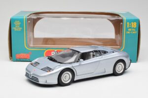 Bugatti EB110 SS Sølv Anson 1:18 30303-W-M2 Metal — billede 8 af 8