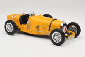 Bugatti Type 59 #14 Grand Prix Orange Bburago 1:18 3012 Metal — billede 4 af 6