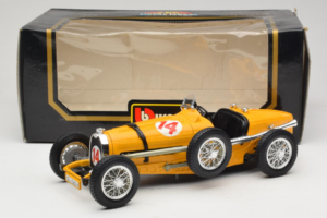 Bugatti Type 59 #14 Grand Prix Orange Bburago 1:18 3012 Metal — billede 6 af 6