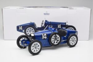 Bugatti Type 35 #14 Dark Blue Norev 1:12 125703 Metal — billede 6 af 6