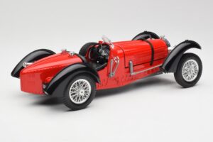 Bugatti Type 55 Rød Bburago 1:18 3009 Metal — billede 2 af 6