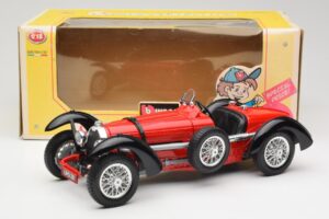 Bugatti Type 55 Rød Bburago 1:18 3009 Metal — billede 6 af 6