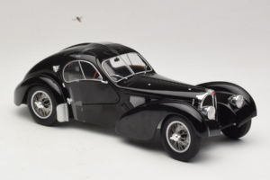 Bugatti Type 57 SC Atlantic Sort Solido 1:18 S1802101 Metal — billede 4 af 6