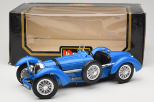 Bugatti Type 59 Blå Bburago 1:18 3005-M1 Metal — billede 5 af 5