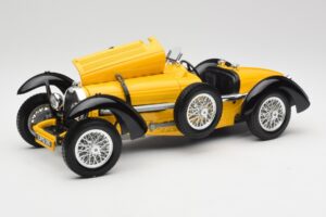 Bugatti Type 59 Gul Bburago 1:18 3005 Metal — billede 2 af 8