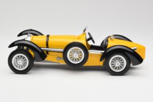 Bugatti Type 59 Gul Bburago 1:18 3005 Metal — billede 4 af 8