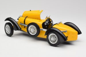Bugatti Type 59 Gul Bburago 1:18 3005 Metal — billede 5 af 8