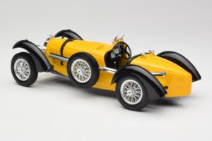 Bugatti Type 59 Gul Bburago 1:18 3005 Metal — billede 7 af 8