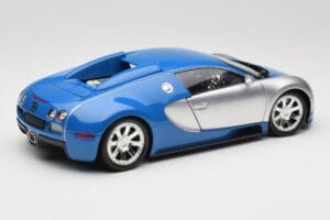Bugatti Veyron Edition Centenaire Chrome Blue Minichamps 1:18 100110850 Metal — billede 3 af 8