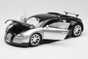 Bugatti Veyron Edition Centenaire Chrome Green Minichamps 1:18 100110852 Metal — billede 2 af 8