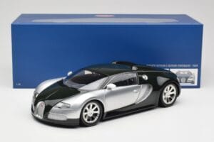 Bugatti Veyron Edition Centenaire Chrome Green Minichamps 1:18 100110852 Metal — billede 8 af 8