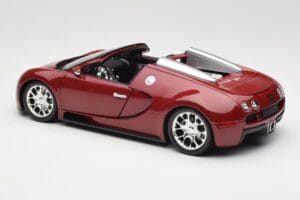 Bugatti Veyron Grand Sport Rød Minichamps 1:18 100110832 Metal — billede 8 af 9
