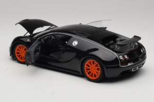 Bugatti Veyron Super Sport Black Metallic Minichamps 1:18 100110842 Metal — billede 5 af 8