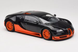 Bugatti Veyron Super Sport Top Gear Edition Minichamps 1:18 519101101 Metal — billede 6 af 8
