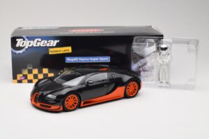 Bugatti Veyron Super Sport Top Gear Edition Minichamps 1:18 519101101 Metal — billede 8 af 8