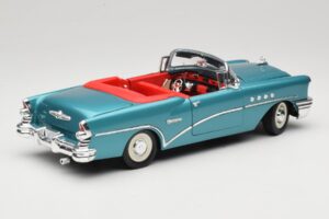 Buick Century Cabriolet Blå Mira 1:18 6134 Metal — billede 3 af 8