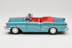 Buick Century Cabriolet Blå Mira 1:18 6134 Metal — billede 4 af 8