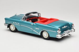 Buick Century Cabriolet Blå Mira 1:18 6134 Metal — billede 7 af 8