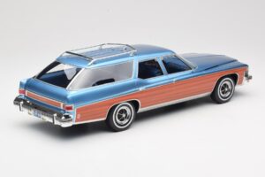 Buick Estate Wagon Light Blue Metallic BoS Models 1:18 BOS417 Resin — billede 2 af 6